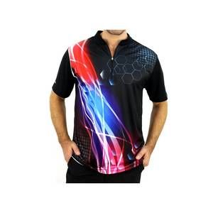 NEW SAVALINO men's carleton bowling jersey in black